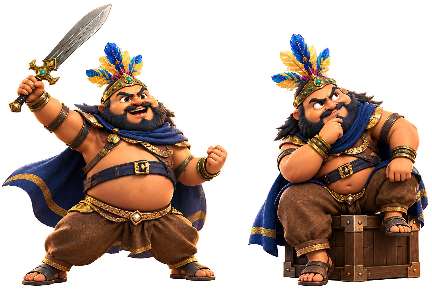 Balmandaisa character bringing energy to a scene