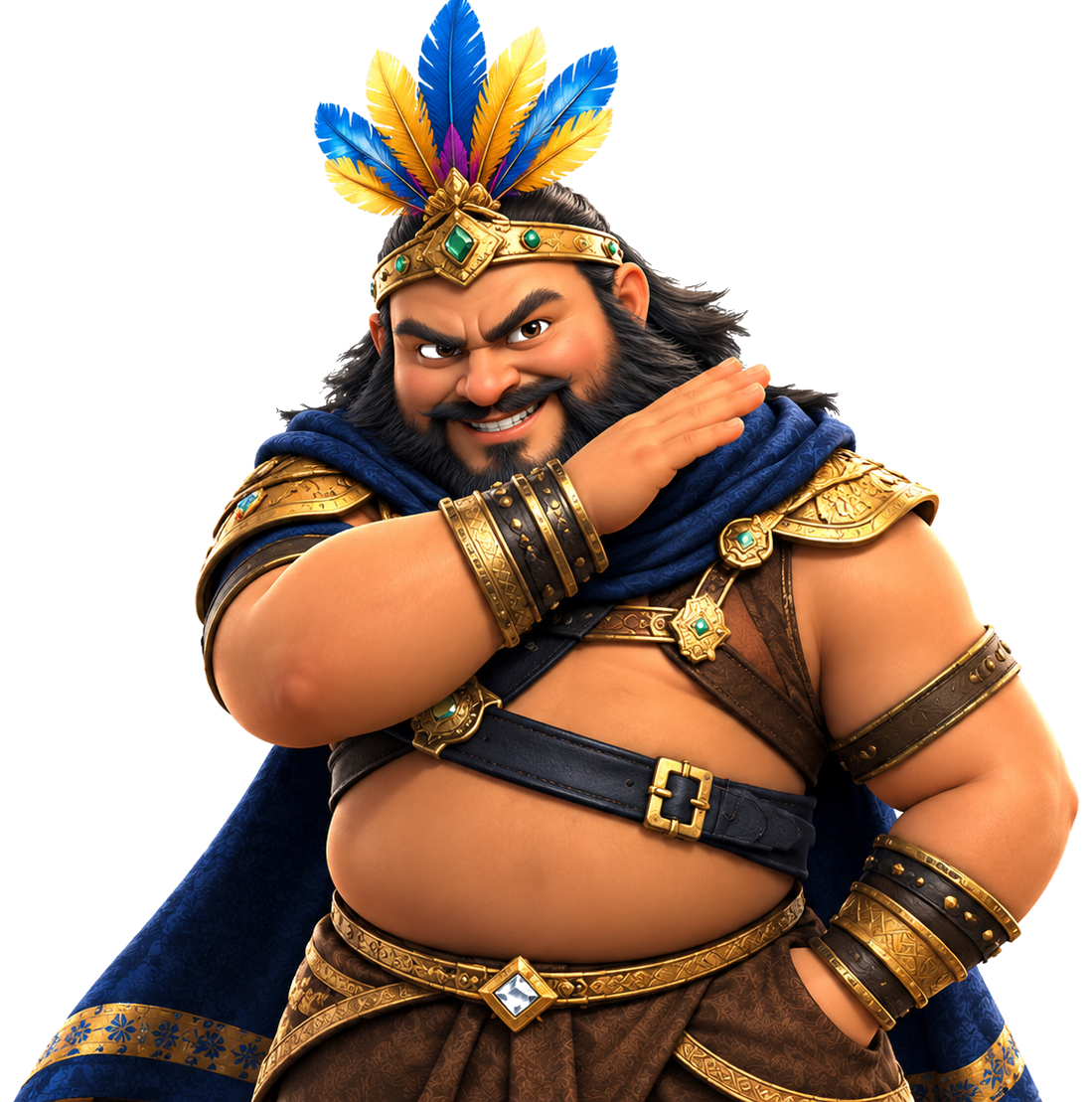 Balmandaisa character in a confident pose
